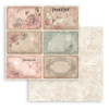 3 Pack Stamperia Double-Sided paper Pad 8"X8" 10/Pkg-Shabby Rose 5A00255K-1G843