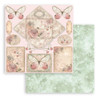 Stamperia Double-Sided paper Pad 8"X8" 10/Pkg-Shabby Rose - 5A00255K-1G843