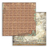 Stamperia Backgrounds Double-Sided paper Pad 8"X8" 10/Pkg-Fortune 5A002556-1G82T