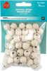 CousinDIY Wood Round Beads 70/Pkg-Natural 0.5" 20326865 - 754246268655