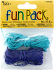 6 Pack Cousin Fun Pack Stretch Cord 17.5yd-Blue & Purple 34734233 - 016321120297
