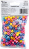 CousinDIY Fun Pack Acrylic Large Hole Barrel Beads 280/Pkg-Assorted Colors - 34734145