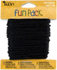 3 Pack - CousinDIY Fun Pack Satin Rattail Cord 8yd-Black - 34734435 - 016321190184