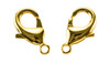 CousinDIY 14k Plated Gold Elegance Beads & Findings-Lobster Clasps 7mmX13mm 2/Pkg - 2949704 CousinDIY 14k Plated Gold Elegance Beads & Findings-Lobster Clasps 7mmX13mm 2/Pkg - 2949704