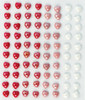 3 Pack Craft Consortium Adhesive Enamel Hearts 80/Pkg-Assorted Colors 5A00285N-1GB6B