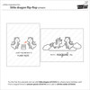 Lawn Fawn Clear Stamps 3"X2"-Little Dragon Flip-Flop 5A00287Q-1GB7P