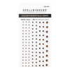 3 Pack - Spellbinders Color Essentials Gems 108/Pkg-Smoky Topaz - 5A0028M8-1GBP3 - 810146543091