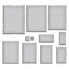 Spellbinders Etched Dies-Nested Postage Labels & Tag - 5A0028L8-1GBNK