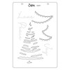 Sizzix A5 Clear Stamp Set With Stencil By Stacey Park-Cosmopolitan Christmas 5A0022XQ-1G5ZZ