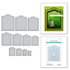 Spellbinders Etched Dies From The Sealed 3D Botanicals-Scallop Labels And Tag 5A0028M3-1GBNZ