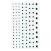 Spellbinders Color Essentials Gems 108/Pkg-Emerald - 5A0028MN-1GBP7
