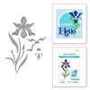 Spellbinders Etched Dies By Lisa Horton-Layered Iris, Spotlight Frames & Florals - 5A0028LP-1GBN4