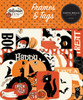 Carta Bella Cardstock Ephemera-Frames & Tags, Halloween Fun 5A0028TW-1GBZY - 732388396627