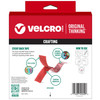 VELCRO(R) Brand Sticky Back Tape .75"X10'-Red - 5A0027DW-1G9QL