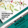 Arches Aquarelle Heavyweight Watercolor Block 12"x16"- 300lb, 10 Sheets - 5A0029BQ-1GCP3