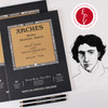 Arches Ingres dARCHES MBM(R) Drawing Pad 10"X14"70lb, White, 20 Sheets 5A00299L-1GCPN