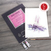 Arches Aquarelle Hot Pressed Watercolor Pad 10"x14"140lb, 12 Sheets 5A00299W-1GCN0