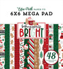 Echo Park Double-Sided Mega Paper Pad 6"X6"-Baking Spirits Bright 5A0028XP-1GC4M - 732388387120