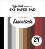 Echo Park Double-Sided Paper Pad 6"X6"-Neutral - 5A0028XJ-1GC5M - 691835435497