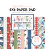 Echo Park Double-Sided Paper Pad 6"X6"-Chilling With My Snowmies 5A002923-1GC8D - 732388400928
