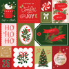 25 Pack Christmas Joy Double-Sided Cardstock 12"X12"-Multi Journaling Cards 5A0028Y5-1GC2T