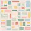 25 Pack Our Happy Place Double-Sided Cardstock 12"X12"-Life Is Sweet Frames 5A00291Z-1GC7T