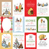 25 Pack Winnie The Pooh Christmas Double-Sided Cardstock 12"X12"-3X4 Journaling Cards 5A0028TL-1GC1D