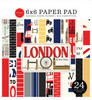 3 Pack Carta Bella Double-Sided Paper Pad 6"X6"-London 5A00294D-1GCH3 - 732388426522