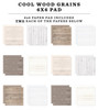 3 Pack Echo Park Double-Sided Paper Pad 6"X6"-Cool Wood Grains 5A0028YK-1GC6W