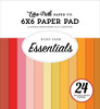 3 Pack Echo Park Double-Sided Paper Pad 6"X6"-Warm 5A0028XR-1GC3J - 691835435596