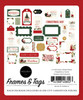 3 Pack - Carta Bella Cardstock Ephemera-Frames & Tags, A Vintage Christmas - 5A0028SW-1GBVR