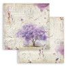 Stamperia Double-Sided Paper Pad 12"X12" 10/Pkg-Lavender, 10 Designs/1 Each - 5A0027HZ-1G9SS