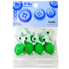 6 Pack - Dress It Up Embellishments-Turtle Singles - DIUBTN-1G5L3 - 787117607154