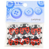 Dress It Up Embellishments-Ladybug Singles - DIUBTN-1G5LC - 787117606904 Dress It Up Embellishments-Ladybug Singles - DIUBTN-1G5LC - 787117606904