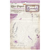 Stamperia Assorted Rice Paper Backgrounds A6 8/Sheets-Lavender 5A0027GK-1G9SJ - 5993110035084