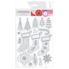 Tonic Studios Stamp Set-A Candy Cane Christmas 3 Stocking - 5A00227L-1G4W3 - 841079155419