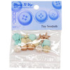 Dress It Up Embellishments-Tiny Seashells DIUBTN-1G5KZ - 787117500776