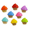 6 Pack Dress It Up Embellishments-Birthday Cupcakes DIUBTN-1G5LJ