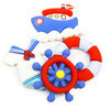 Dress It Up Embellishments-Ahoy Baby - DIUBTN-1G5LD