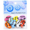 Dress It Up Embellishments-Stop! In The Name Of Love - DIUBTN-1G5LN - 787117604696 Dress It Up Embellishments-Stop! In The Name Of Love - DIUBTN-1G5LN - 787117604696