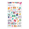 3 Pack - Shimelle Reasons To Smile Sticker Book-8 Sheets - A50026KN-G192T - 765468086514