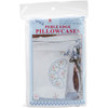Jack Dempsey Stamped Pillowcases W/White Perle Edge 2/Pkg-Starburst Of Hearts - 1600 33 - 013155850338