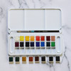 Daler-Rowney Aquafine Watercolor Paint Half Pan Travel Set-24/Pkg - 5A0029M1-1GCYS