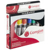 Daler-Rowney Georgian Oil Paint Starter Set 6/Pkg-Assorted Colors - 5A0029LT-1GCZ1