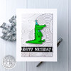 Hero Arts Clear Stamp & Die Combo-Birthday Animals HA-SB392