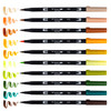 Tombow Dual Brush Pens 10/Pkg-Seventies - DBP10-56232