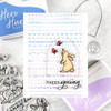 Hero Arts Clear Stamp & Die Combo-Spring Bunny HA-SB388