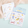 6 Pack Violet Studio Sticker Book 12/Pkg-Little Circus SCIRC003