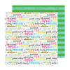 25 Pack Pebbles Fun In The Sun Double-Sided Cardstock 12"X12"-Getaway PBFS12-30644 - 765468084695