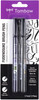 3 Pack - Tombow Fudenosuke Brush Pens 2/Pkg-Black - 62038 - 085014620383